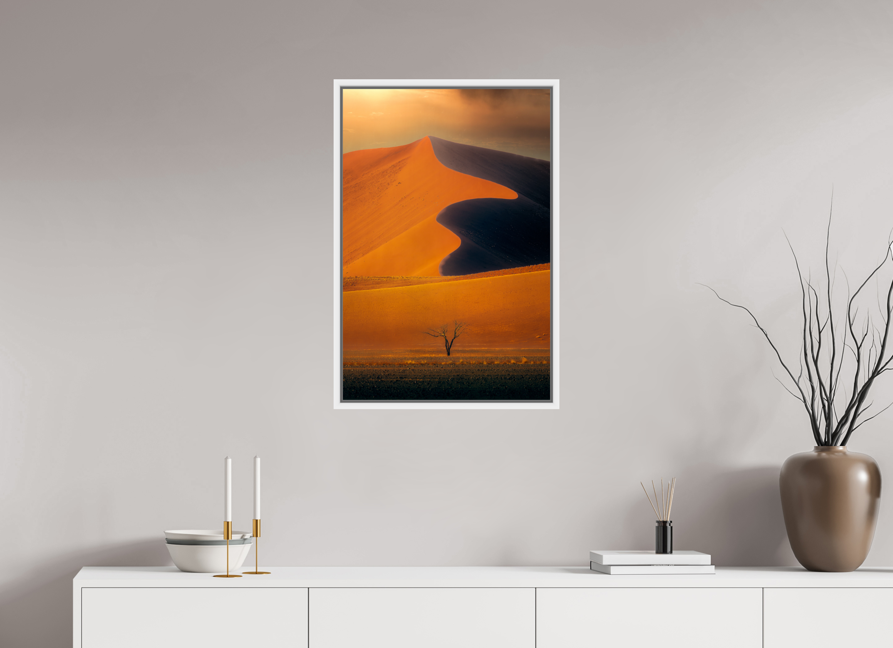 20 x 30″, M L White Floater No Promise of Direction