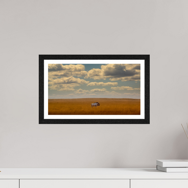 16 x 9″, S+M Black Frame + border FREEDOM OF EXPOSURE