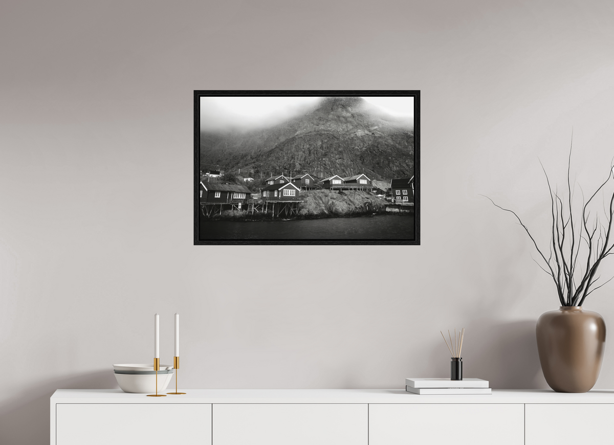 30 x 20″, L+XL Black Floater Frame TERMS & CONDITIONS