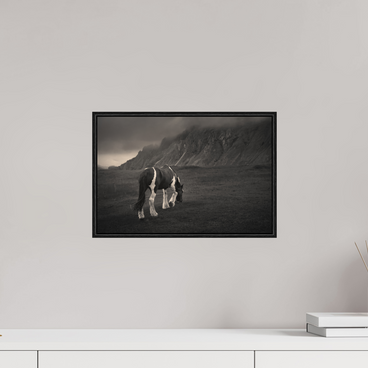 15 x 10″, S+M Black Floater Frame Unbothered
