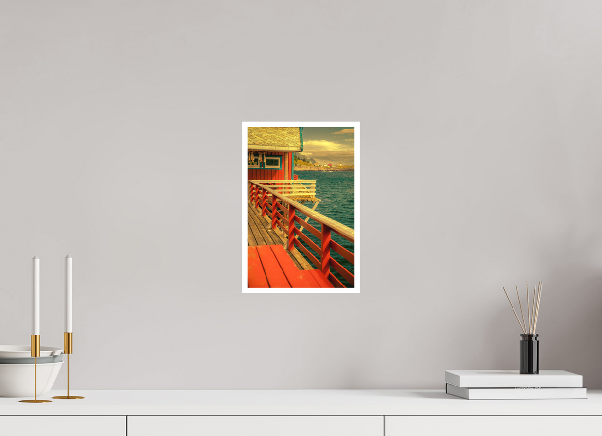 8 x 12″, S Print GONE FISHING