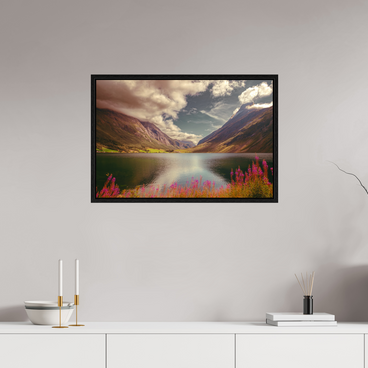 30 x 20″, L+XL Black Floater Frame A PERFECTLY ORDINARY PLACE