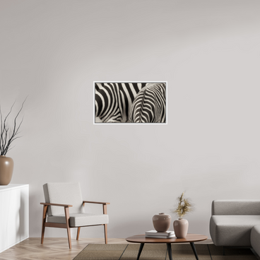 32 x 18″, L+XL White Floater Frame Not The Same
