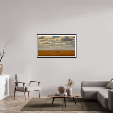 49 x 27.6″, L+XL Black Frame + Border FREEDOM OF EXPOSURE