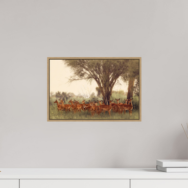 15 x 10″, S+M Oak Floater Frame The Field Feels