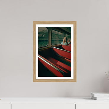 10 x 15″, S+M Oak Frame + Border MAKING FREINDS