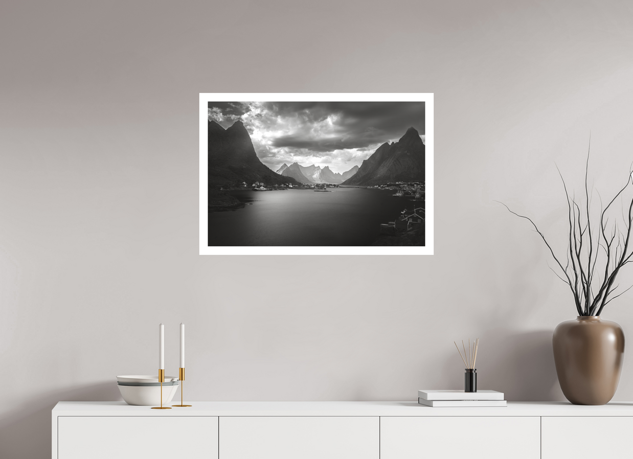 30 x 20″, L Print A REASONABLE PLACE TO SETTLE