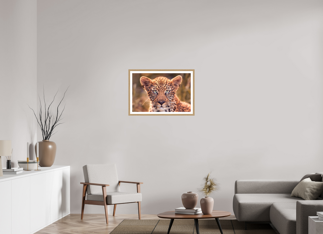30 x 20″, L+XL Oak Frame + Border SEEN