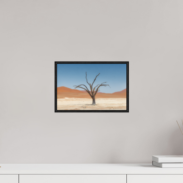 12 x 8″, S+M Black Floater Frame Simply, It Is