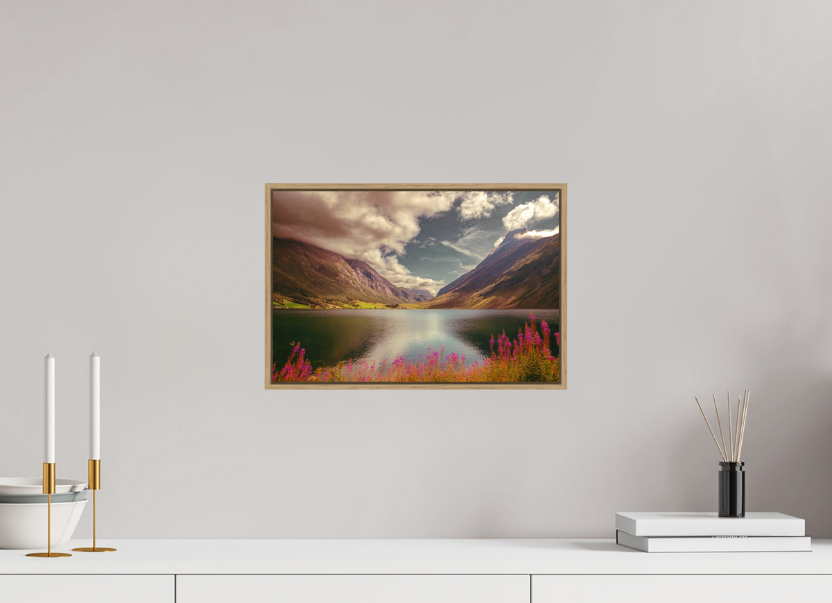 15 x 10″, S+M Oak Floater Frame A PERFECTLY ORDINARY PLACE