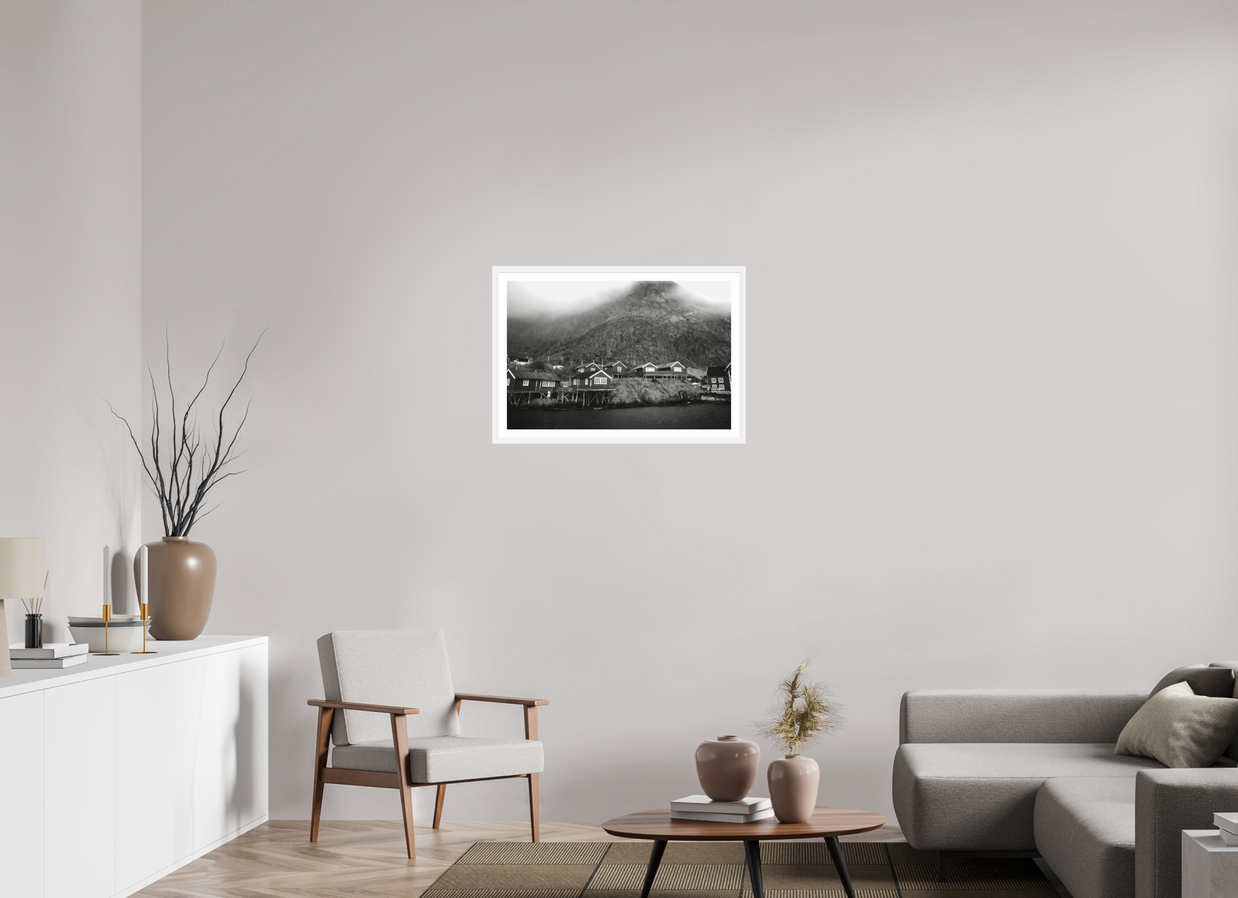 30 x 20″, L+XL White Frame + Border TERMS & CONDITIONS