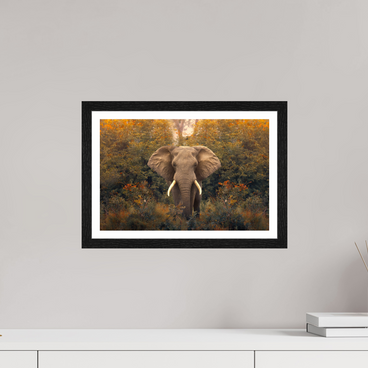 15 x 10″, S+M Black Frame + border REVELATION