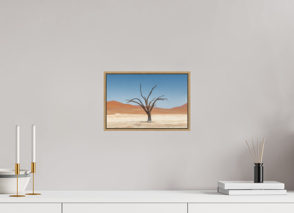 12 x 8″, S+M Oak Floater Frame Simply, It Is