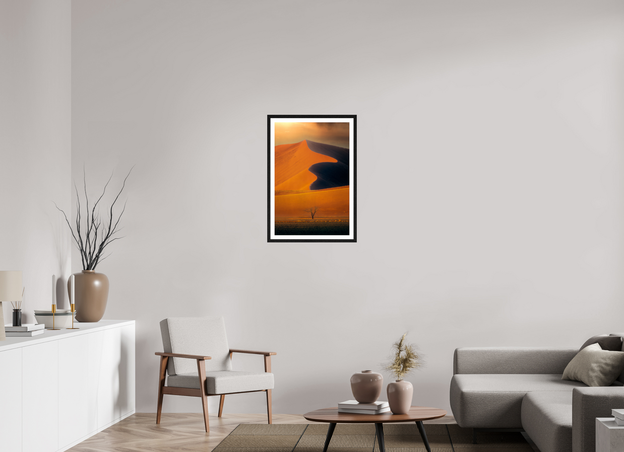 20 x 30″, L+XL Black Frame + Border NO PROMISE OF DIRECTION