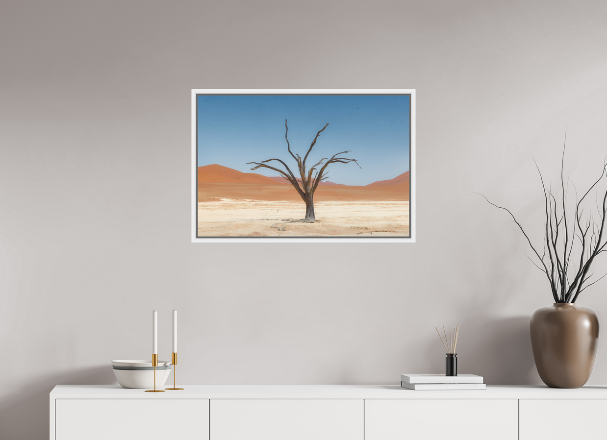 30 x 20″, M L White Floater Simply, It Is
