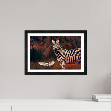 15 x 10″, S+M Black Frame + border PASSING THROUGH