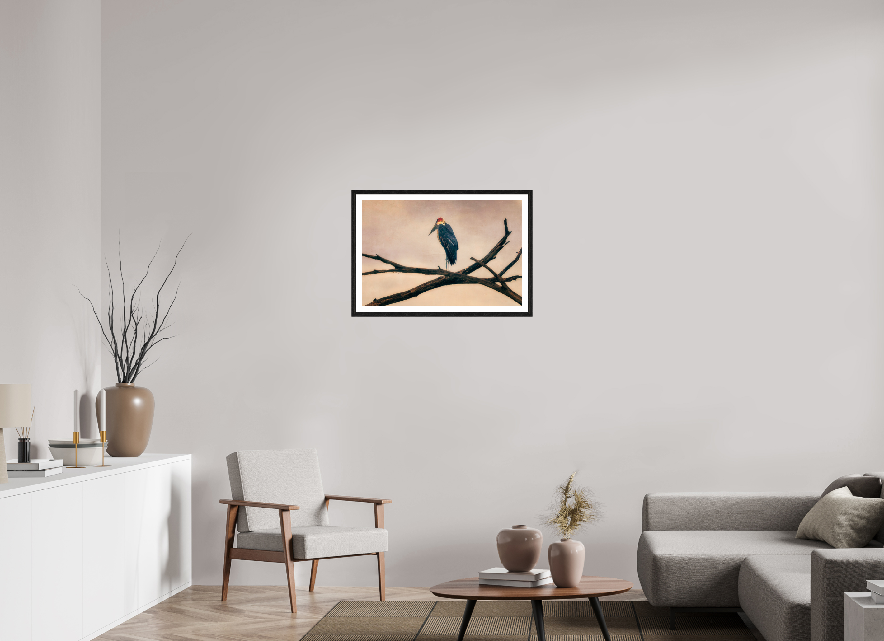 30 x 20″, M L BLK BORDER FRAME The Last Witness