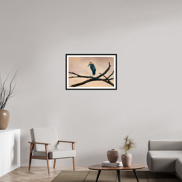 30 x 20″, M L BLK BORDER FRAME The Last Witness