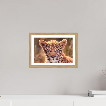 12 x 8″, S+M Oak Frame + Border SEEN