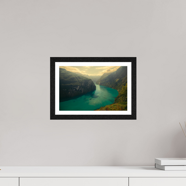 12 x 8″, S+M Black Frame + border LIFEBLOOD