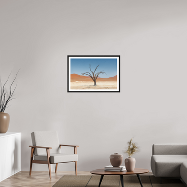 30 x 20″, L+XL Black Frame + Border TO BE