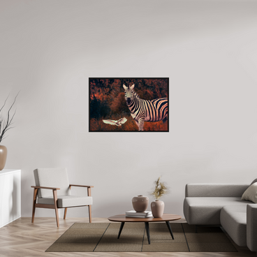 45 x 30″, L+XL Black Floater Frame Passing Through