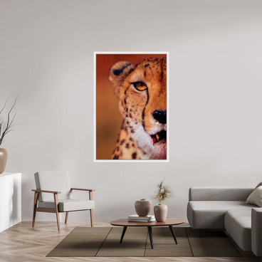 40 x 60″, Exhibition Maple White Floater Frame AS IT IS