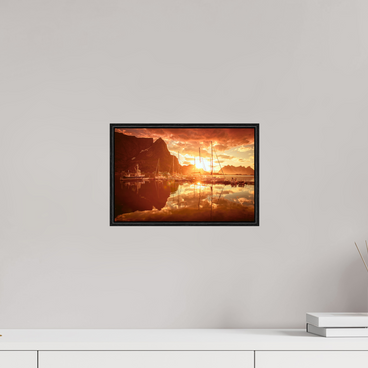 12 x 8″, S+M Black Floater Frame A MINOR COSMIC EVENT
