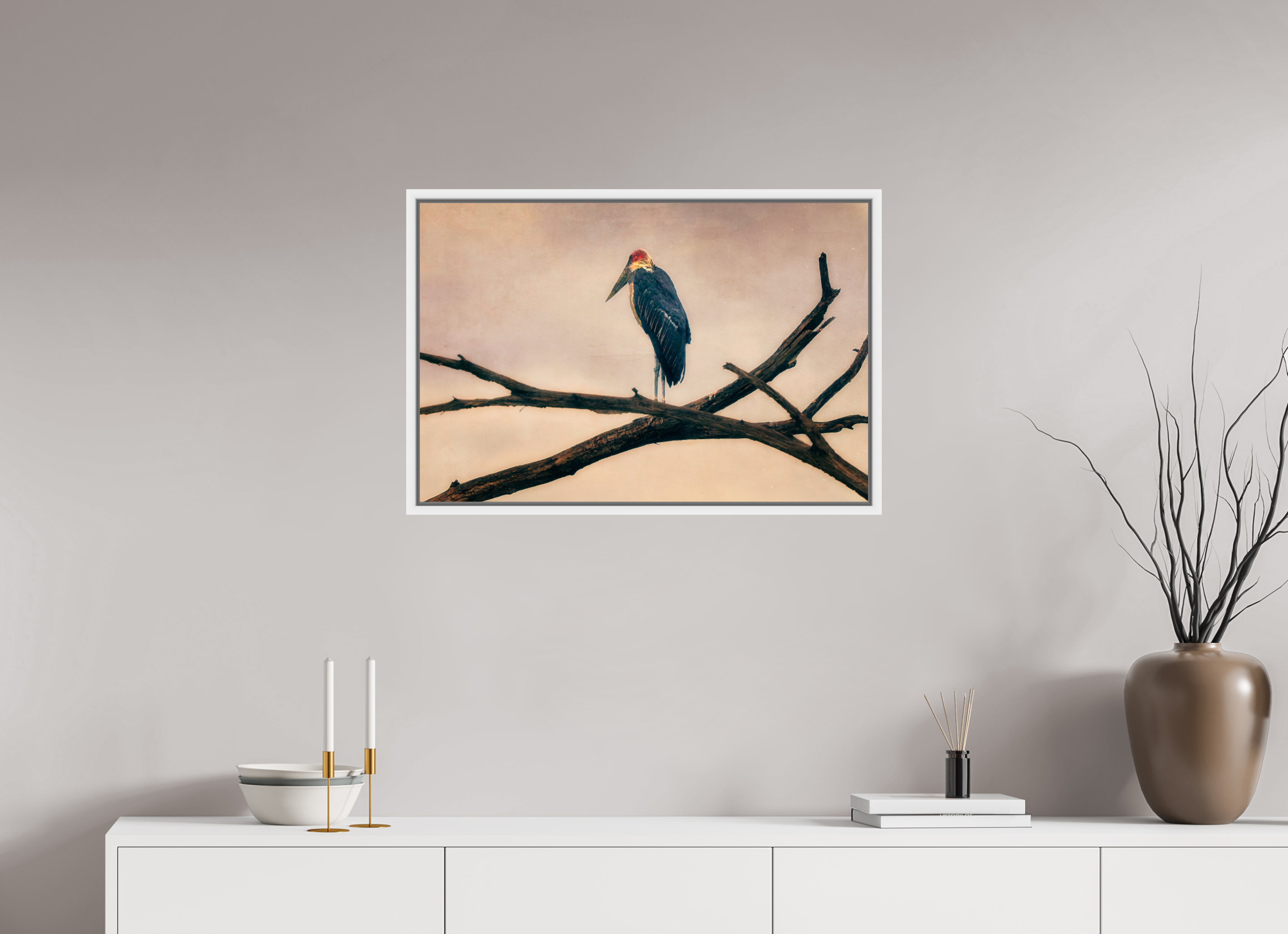 30 x 20″, M L White Floater The Last Witness