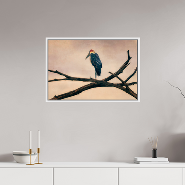 30 x 20″, M L White Floater The Last Witness
