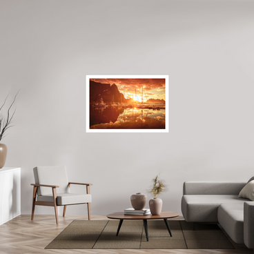 45 x 30″, XL + Exhibition Print A MINOR COSMIC EVENT