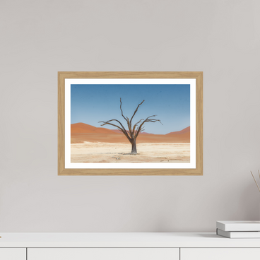 15 x 10″, S+M Oak Frame + Border TO BE