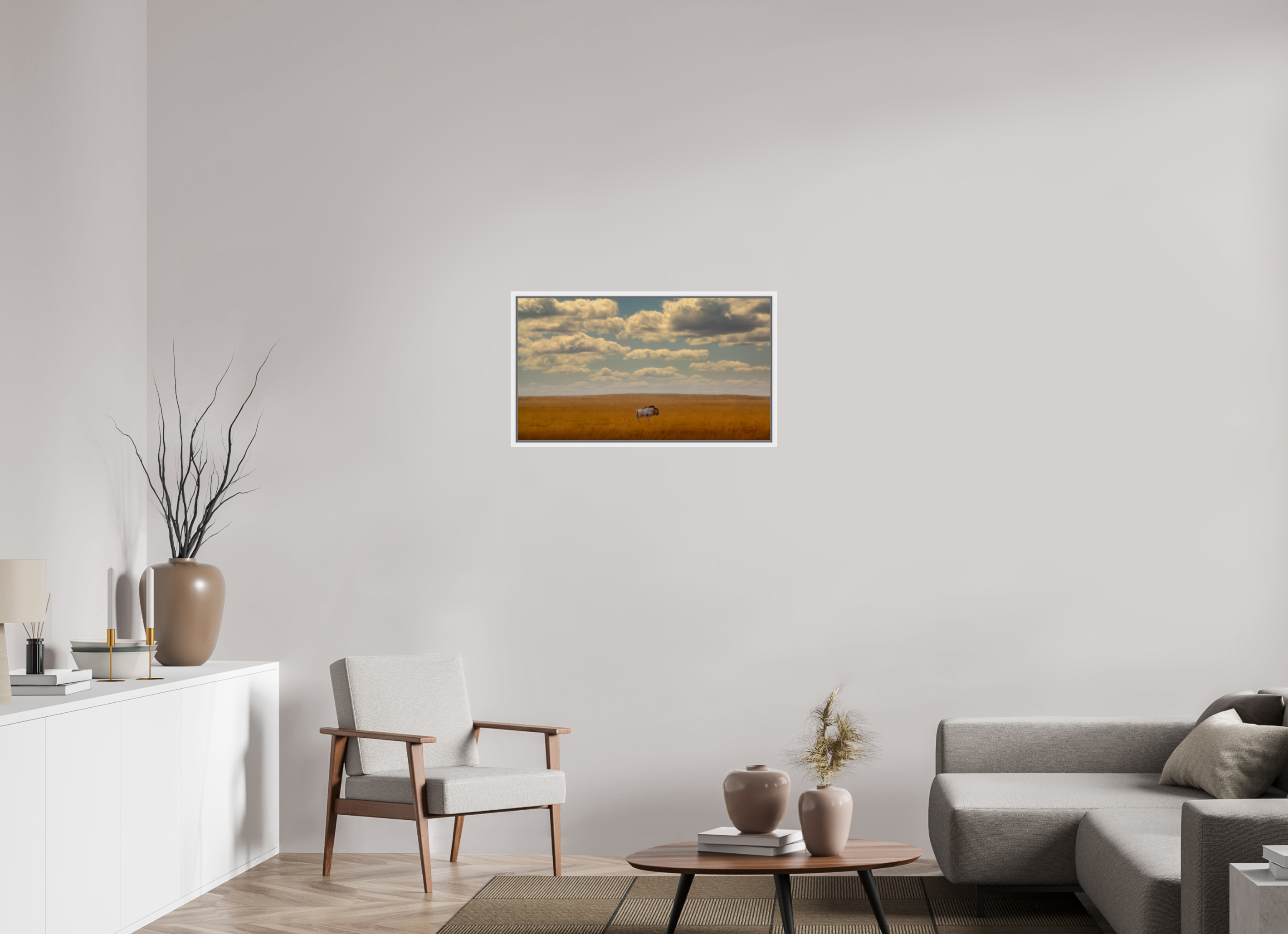 32 x 18″, M L White Floater Freedom of Exposure