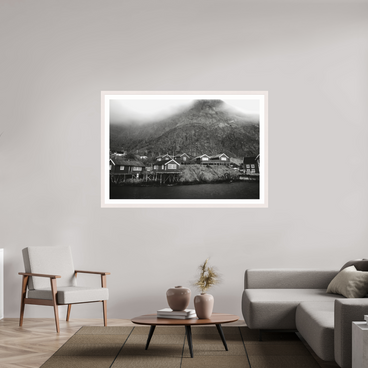 60 x 40″, Exhibition White Maple Frame + Border TERMS & CONDITIONS