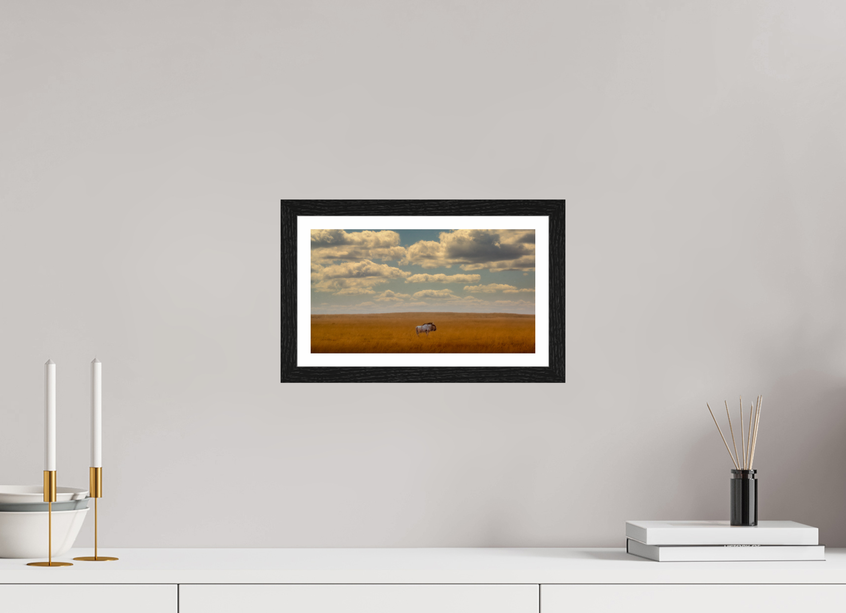 12 x 6.8″, S+M Black Frame + border FREEDOM OF EXPOSURE