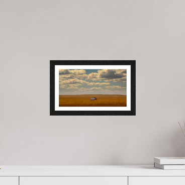 12 x 6.8″, S+M Black Frame + border FREEDOM OF EXPOSURE