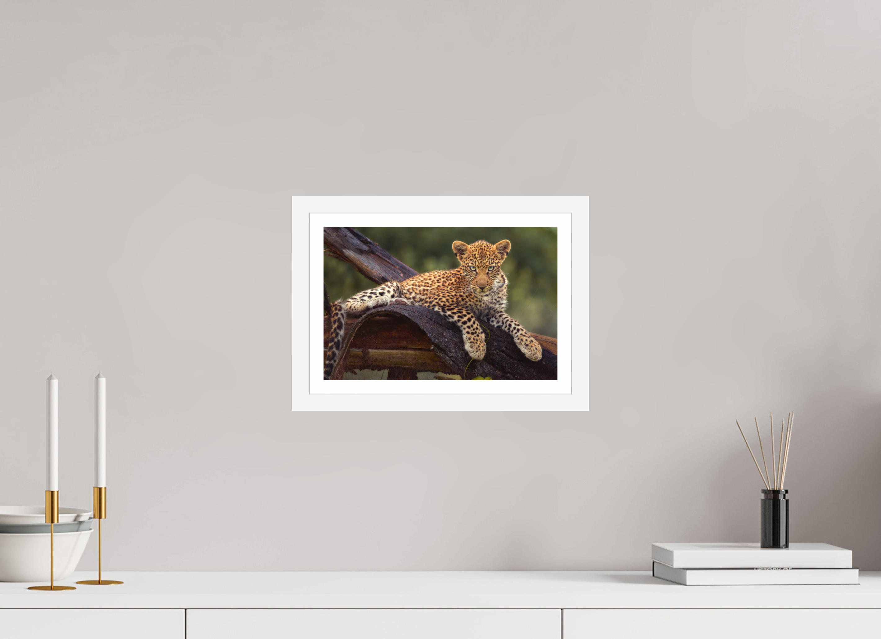12 x 8″, S+M White Frame + Border BEFORE KNOWING