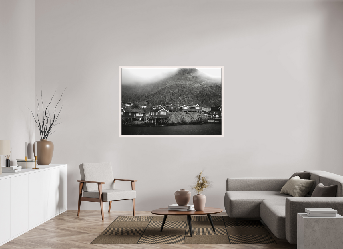 60 x 40″, Exhibition Maple White Floater Frame TERMS & CONDITIONS
