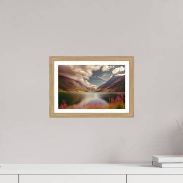 12 x 8″, S+M Oak Frame + Border A PERFECTLY ORDINARY PLACE