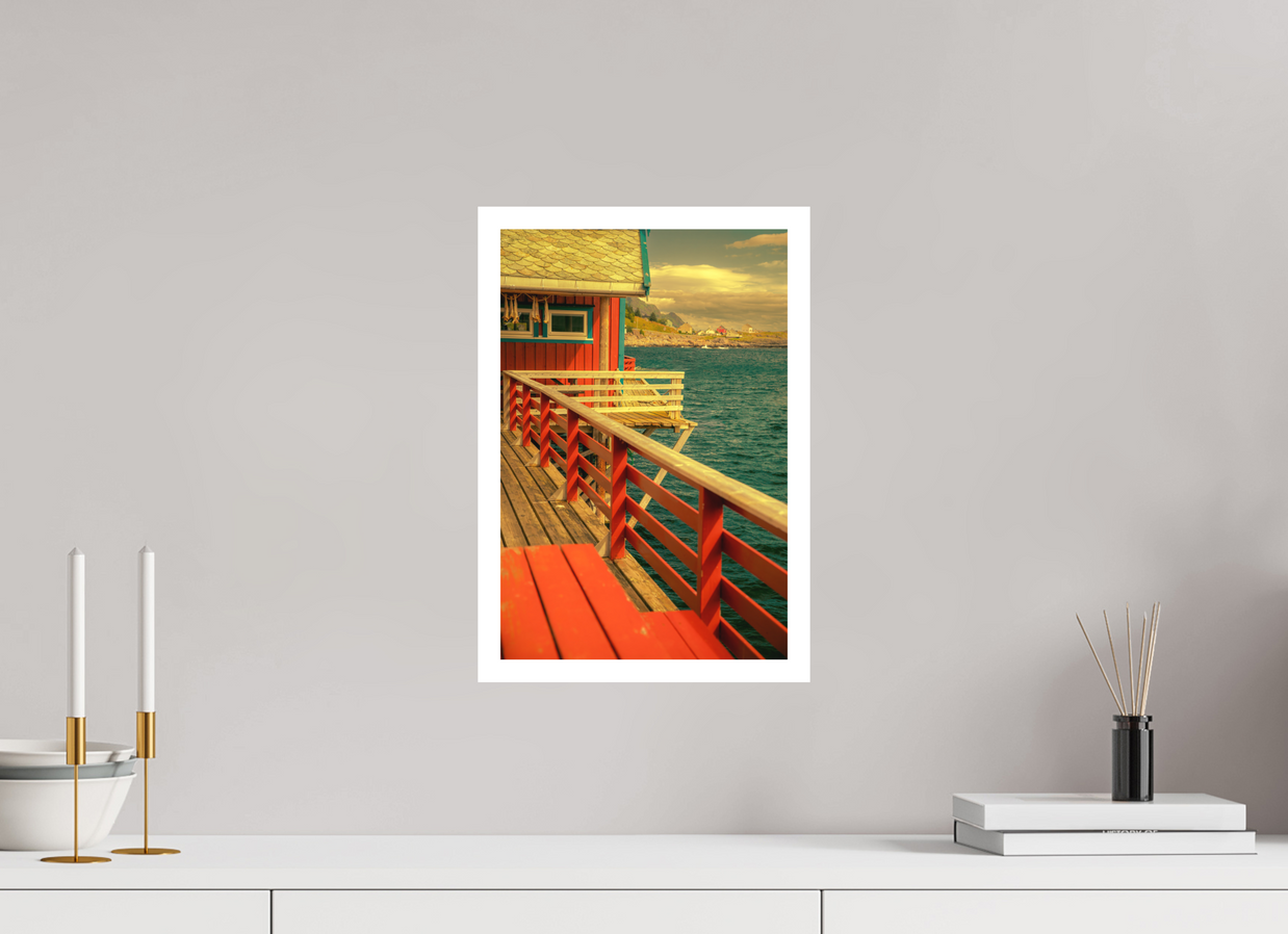 10 x 15″, M Print GONE FISHING