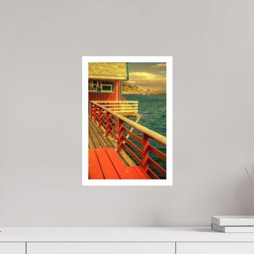 10 x 15″, M Print GONE FISHING