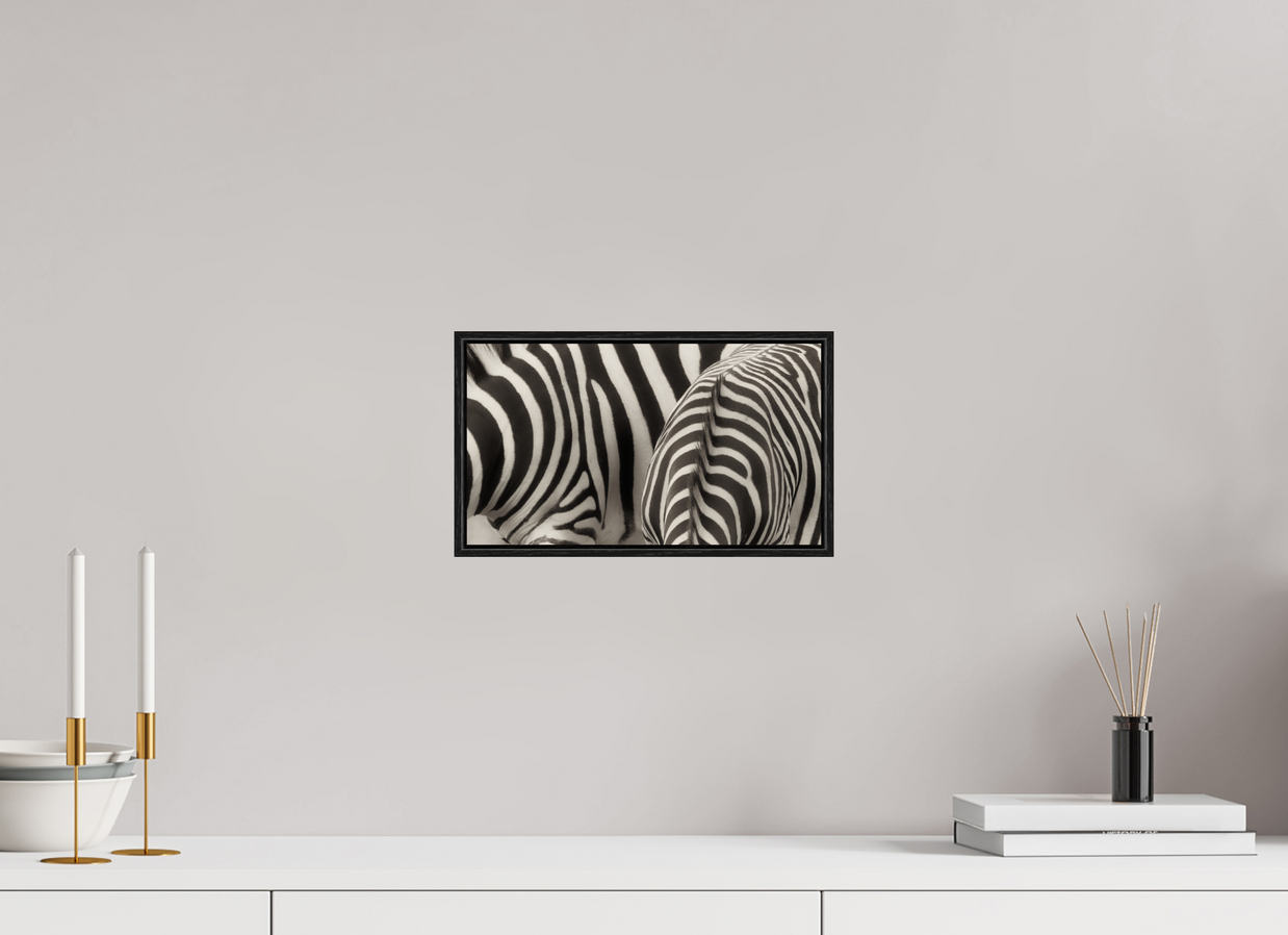 12 x 6.8″, S+M Black Floater Frame Not The Same