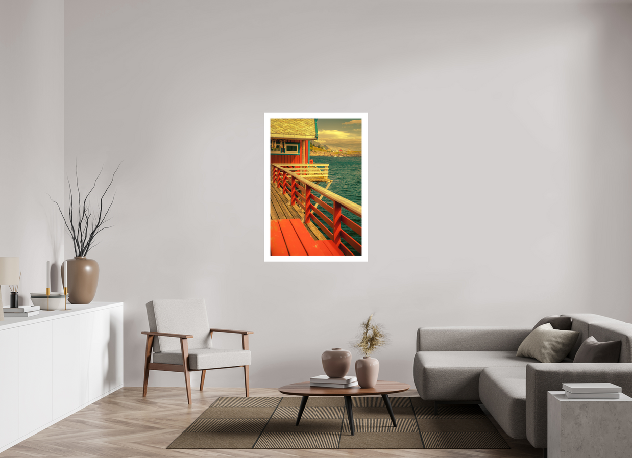 30 x 45″, XL + Exhibition Print GONE FISHING