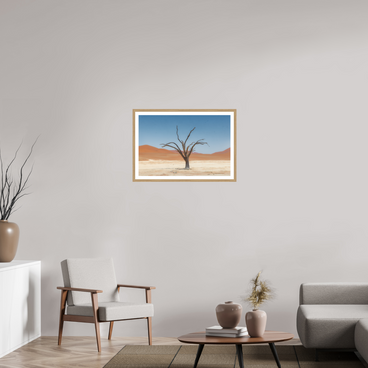 30 x 20″, L+XL Oak Frame + Border TO BE