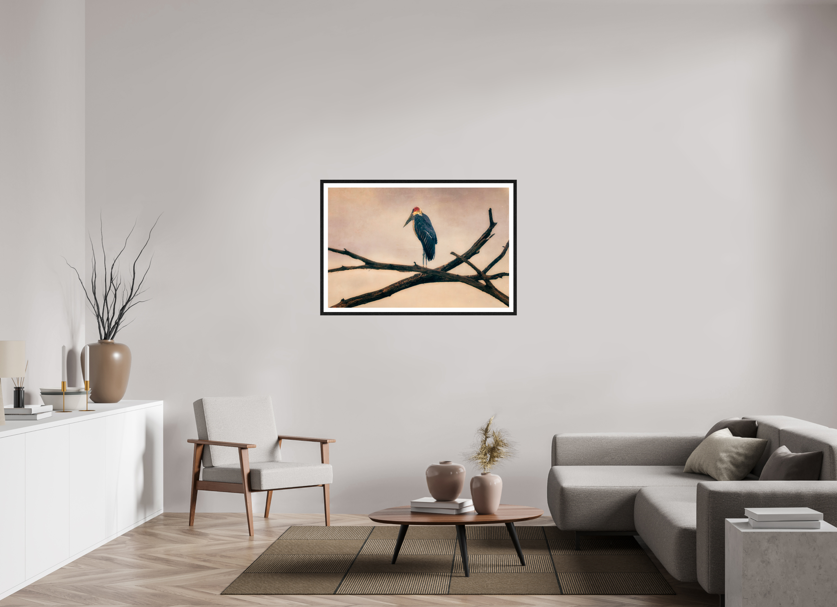 45 x 30″, M L BLK BORDER FRAME The Last Witness