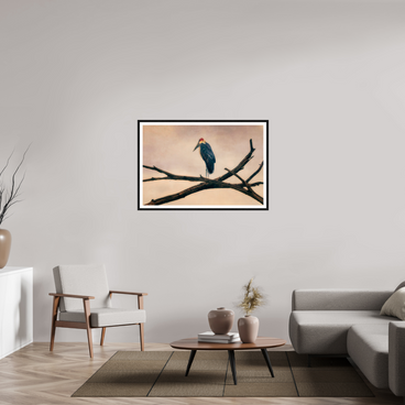 45 x 30″, M L BLK BORDER FRAME The Last Witness