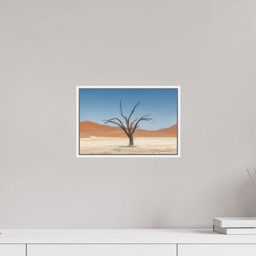 12 x 8″, S+M White Floater Frame Simply, It Is