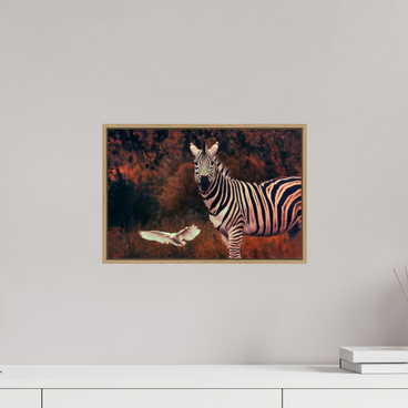 15 x 10″, S+M Oak Floater Frame Passing Through