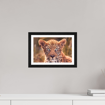12 x 8″, S+M Black Frame + border SEEN