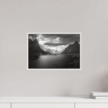 15 x 10″, S+M White Floater Frame A REASONABLE PLACE TO SETTLE
